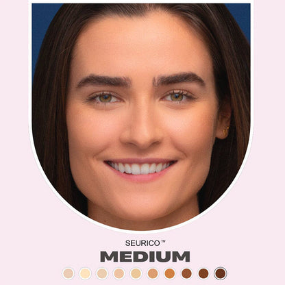 Seurico™ Super Coverage Foundation with Buffing Brush