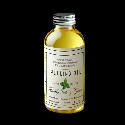 POWERFUL ORGANIC COCONUT + PEPPERMINT PULLING OIL 4 OZ