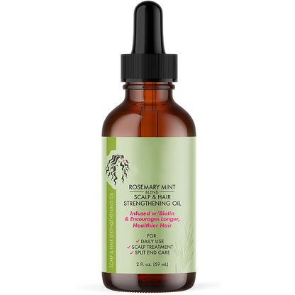 Natural Organic Rosemary Hair Strengthening Oil