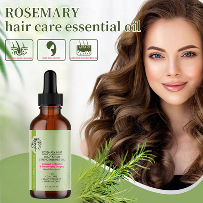 Natural Organic Rosemary Hair Strengthening Oil
