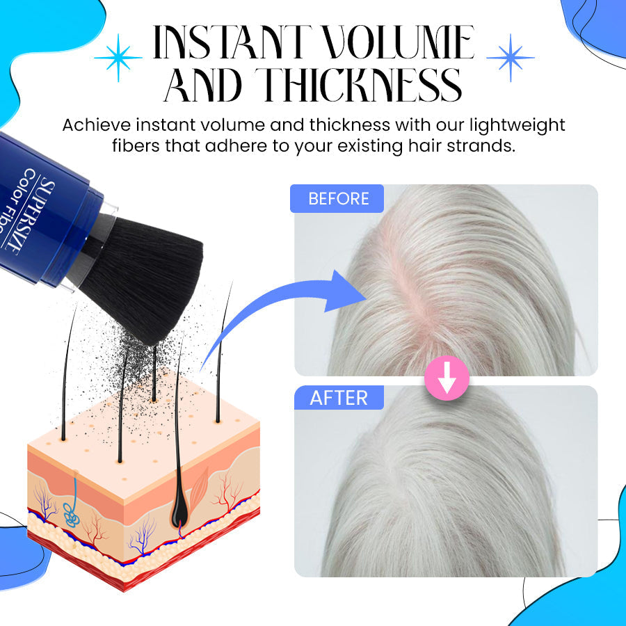 Supersize Color Fibers with Refill Set✨