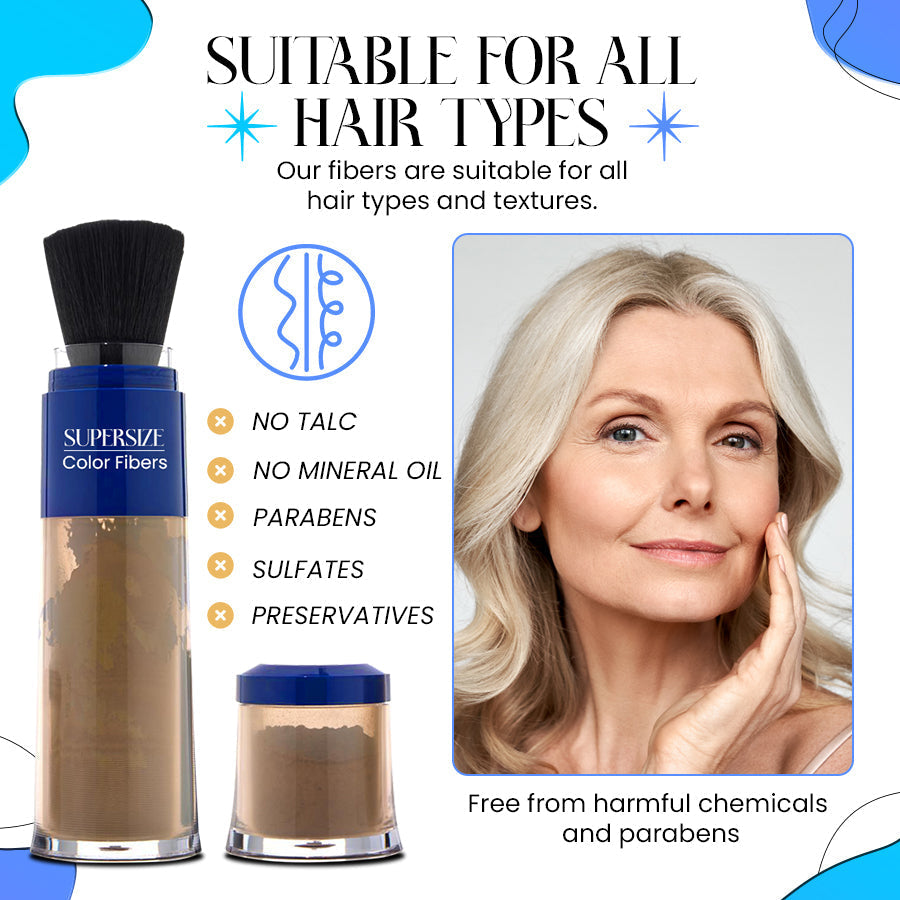 Supersize Color Fibers with Refill Set✨